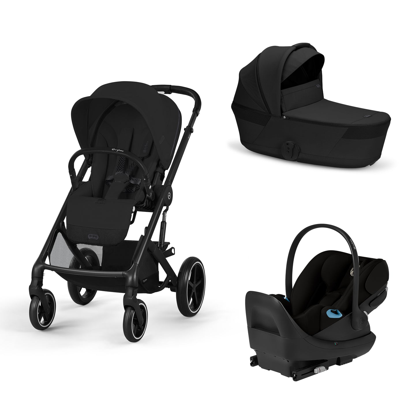 Cybex Balios S Lux + Cloud G Pro + Fold Cot Complete