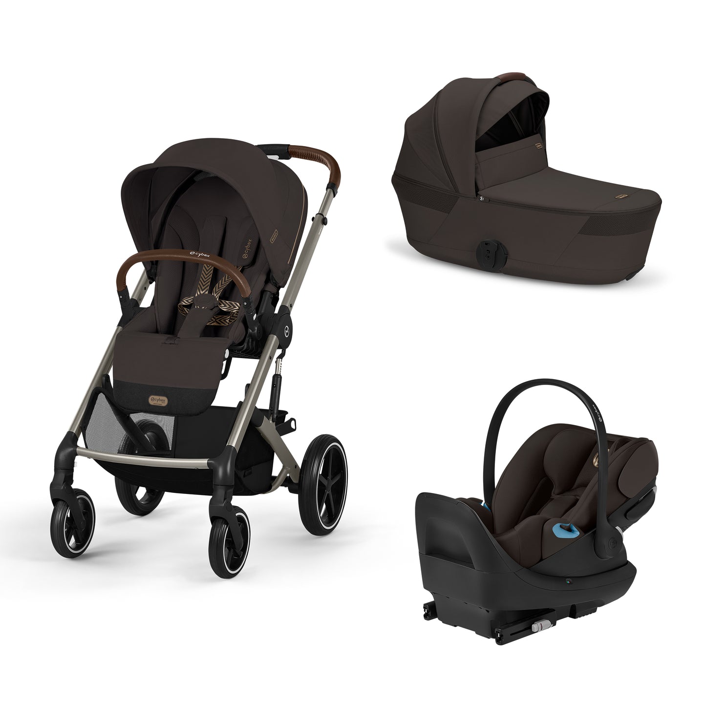 Cybex Balios S Lux + Cloud G Pro + Fold Cot Complete