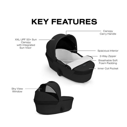 
Cybex Balios Folding Cot