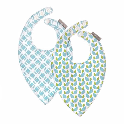 JJ Cole Bandana Bibs - Forest Flora