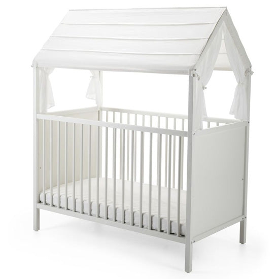 stokke bed dimensions Stokke Home Crib Hazy Grey