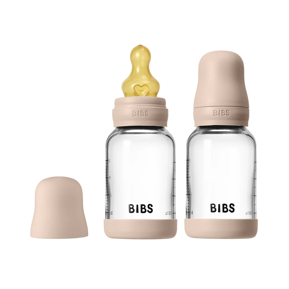 Bibs Glass Bottle Complete 4oz (2 Pack)