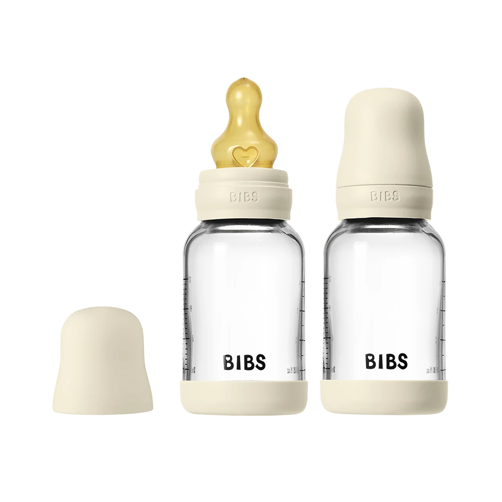 Bibs Glass Bottle Complete 4oz (2 Pack)