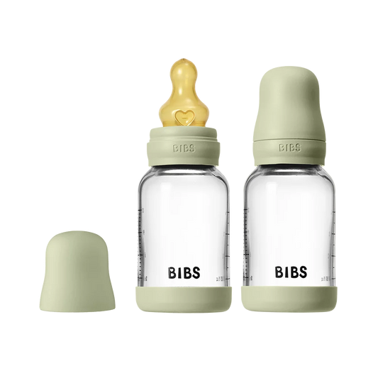 Bibs Glass Bottle Complete 4oz (2 Pack)