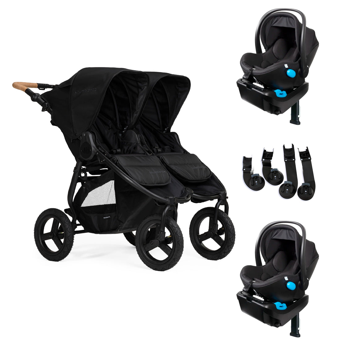 
Bumbleride Indie Twin + Two Clek Liings Travel System