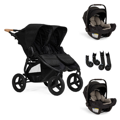 
Bumbleride Indie Twin + Two Pipa Aire Travel System