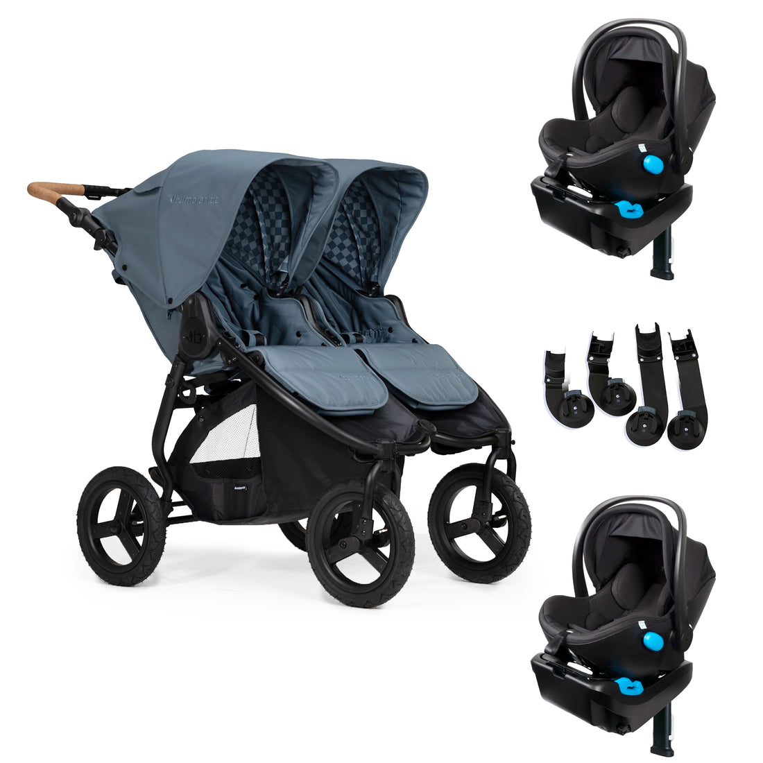 
Bumbleride Indie Twin + Two Clek Liings Travel System