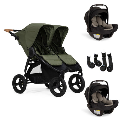
Bumbleride Indie Twin + Two Pipa Aire Travel System