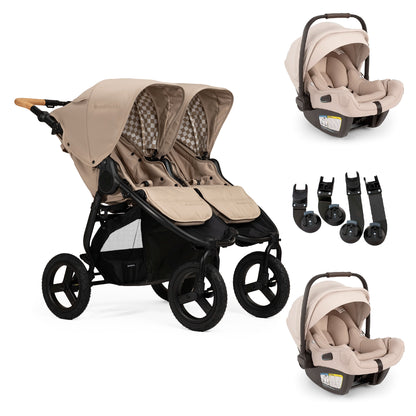 
Bumbleride Indie Twin + Two Pipa Aire Travel System
