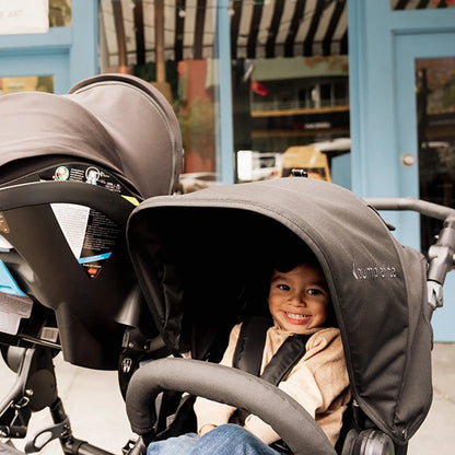 Bumbleride Indie Twin + Clek Liing Travel System Stroller Seat View