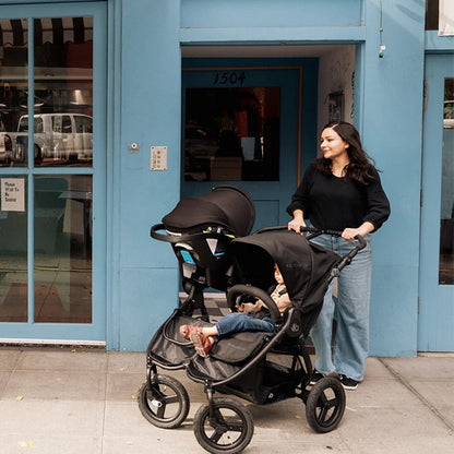 Bumbleride Indie Twin + Clek Liing Travel System Lifestyle