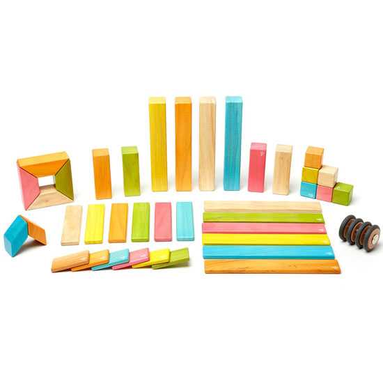 Tegu 42-Pieces Block Set - Tints Keepsakes & Toys Kidsland 120