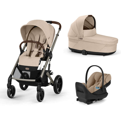 Cybex Balios S Lux + Cloud G Pro + Newborn Cot S Lux Complete Travel System