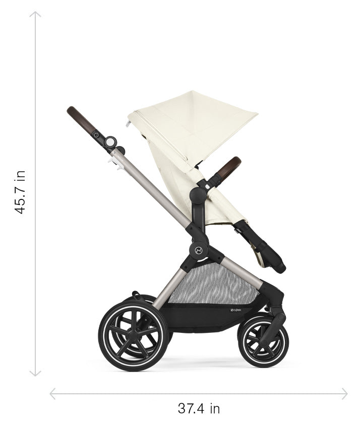 Eos Lux Stroller - Dimensions - Unfolded