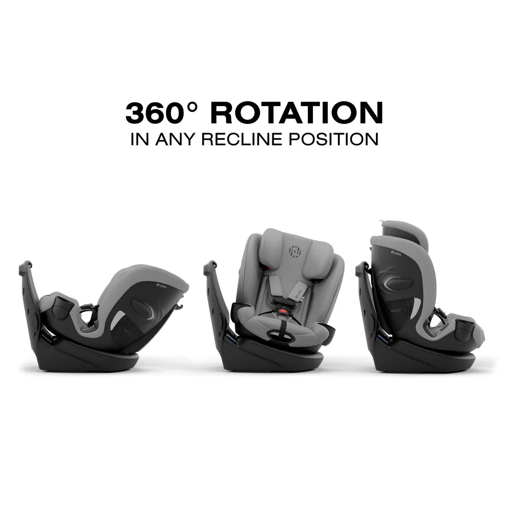 cybex auto Callisto G 360 Select Rotating All-in-One Convertible Car Seat by Cybex Grey