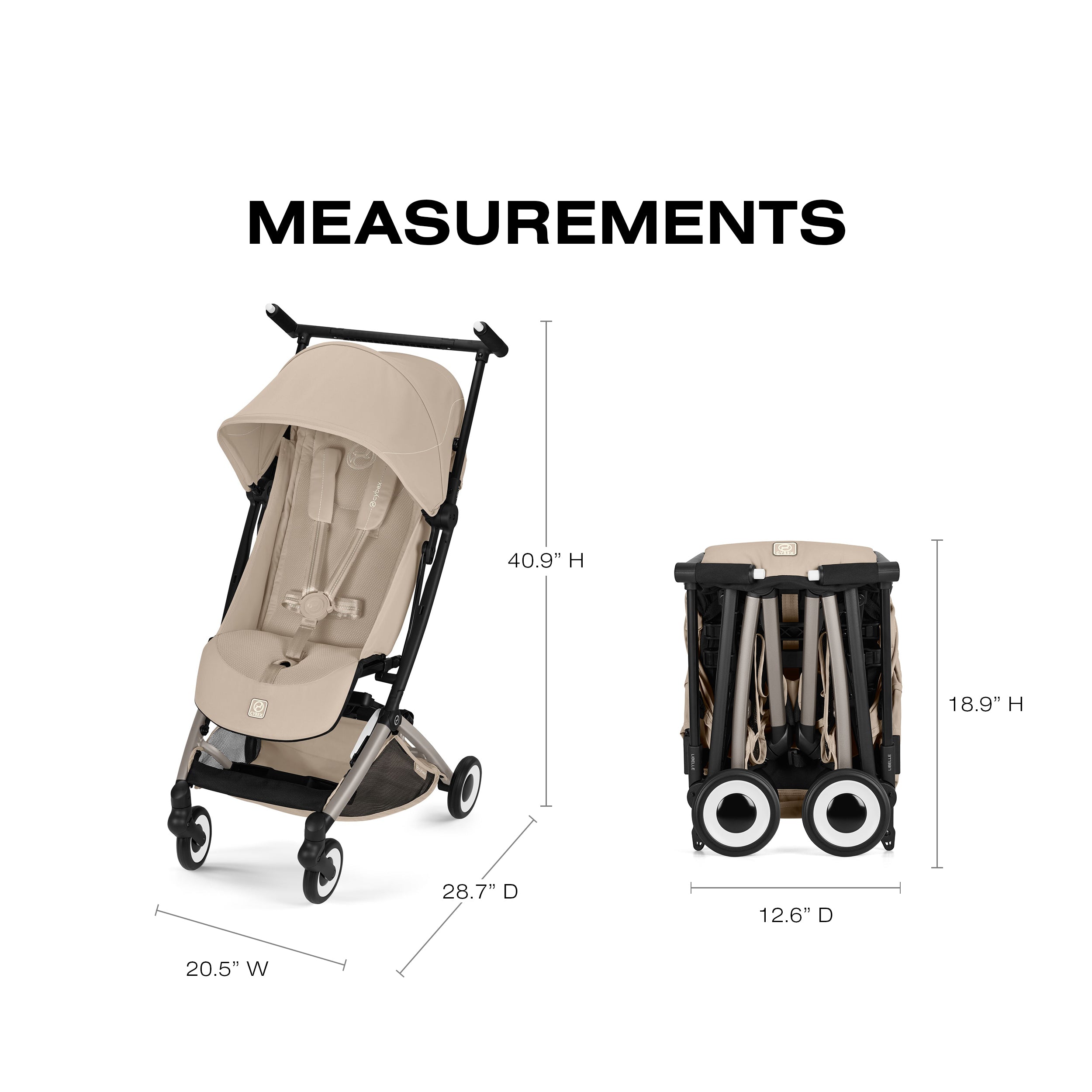 Cybex Libelle Stroller – Ultra-Compact Travel Stroller – Kidsland