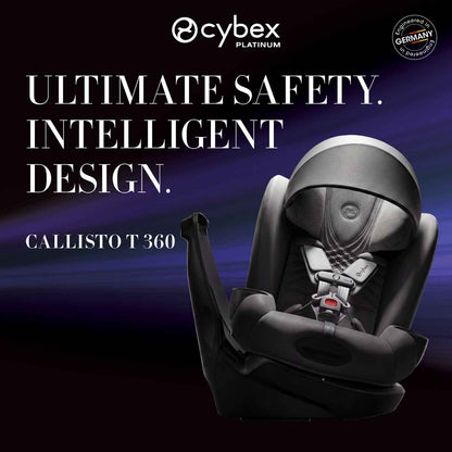 CALLISTO T 360 Rotating All-in-One Convertible Car Seat