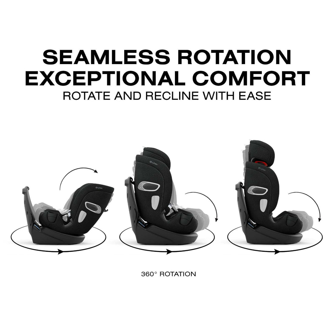 CYBEX Callisto T 360 Premium Rotating All-in-One Car Seat