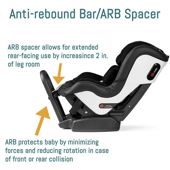 Peg Perego Primo Viaggio Kinetic Convertible - Licorice Anti Rebound