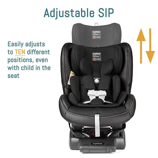 Peg Perego Primo Viaggio Kinetic Convertible - Licorice Adjustable SIP