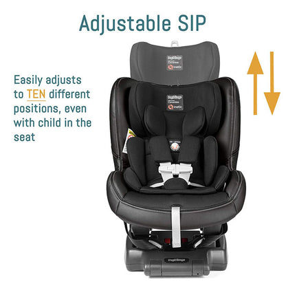 Peg Perego Primo Viaggio Kinetic Convertible - Licorice Adjustable SIP