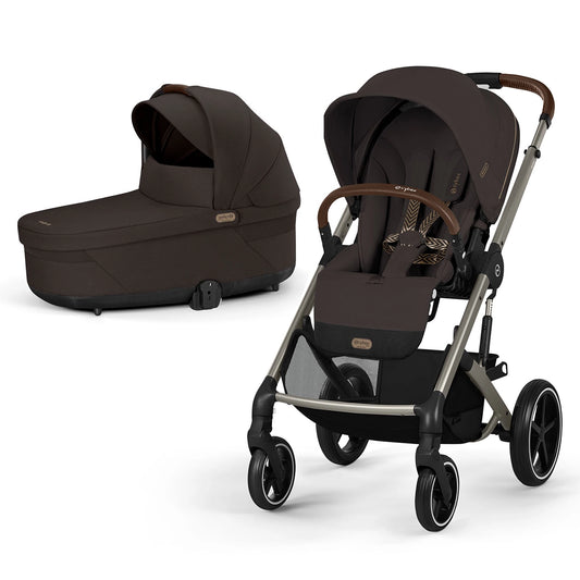 Cybex Balios S Lux Stroller & Cot S Lux Newborn Bundle