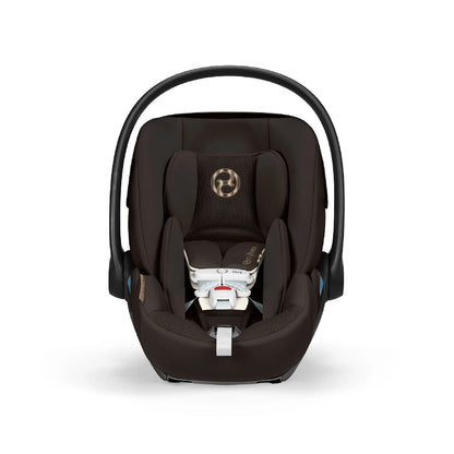 
Cybex Premium Cloud G Pro Infant Car Seat in Chocolate Brown Colorway Product Image View of Seat, Harness, Infant Insert