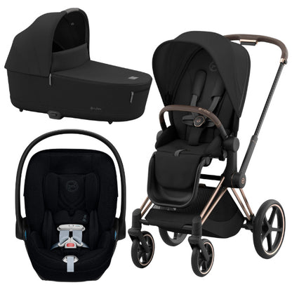 Cybex Priam 4 Newborn Stroller with Car Seat