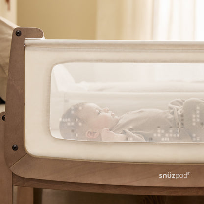 Snuz SnuzPod5 Bedside Crib Walnut