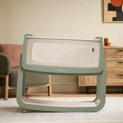SnuzPod 5 Bedside Bassinet - Sage