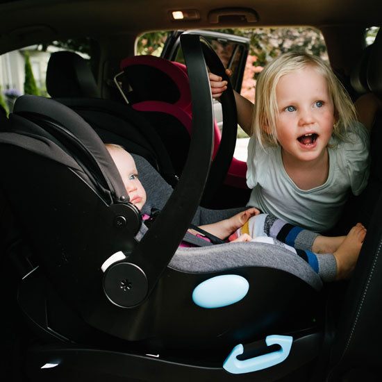 Clek Liing Infant Car Seat - Slate includes a car set base for all adventures