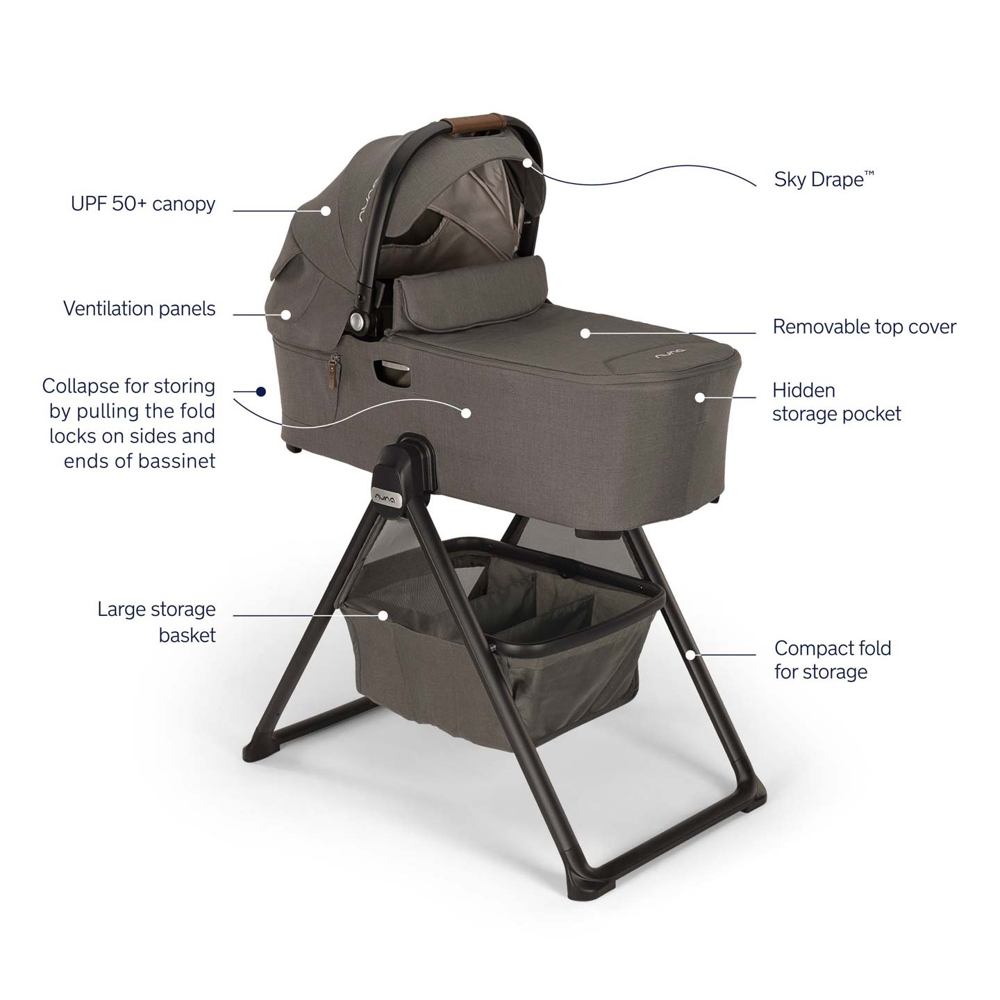 Nuna Demi Next bassinet