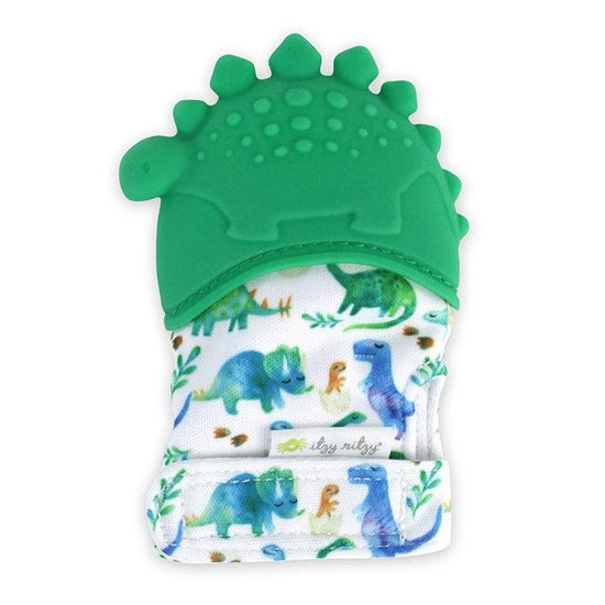 Itzy Ritzy Silicone Teething Mitt - Dino Product