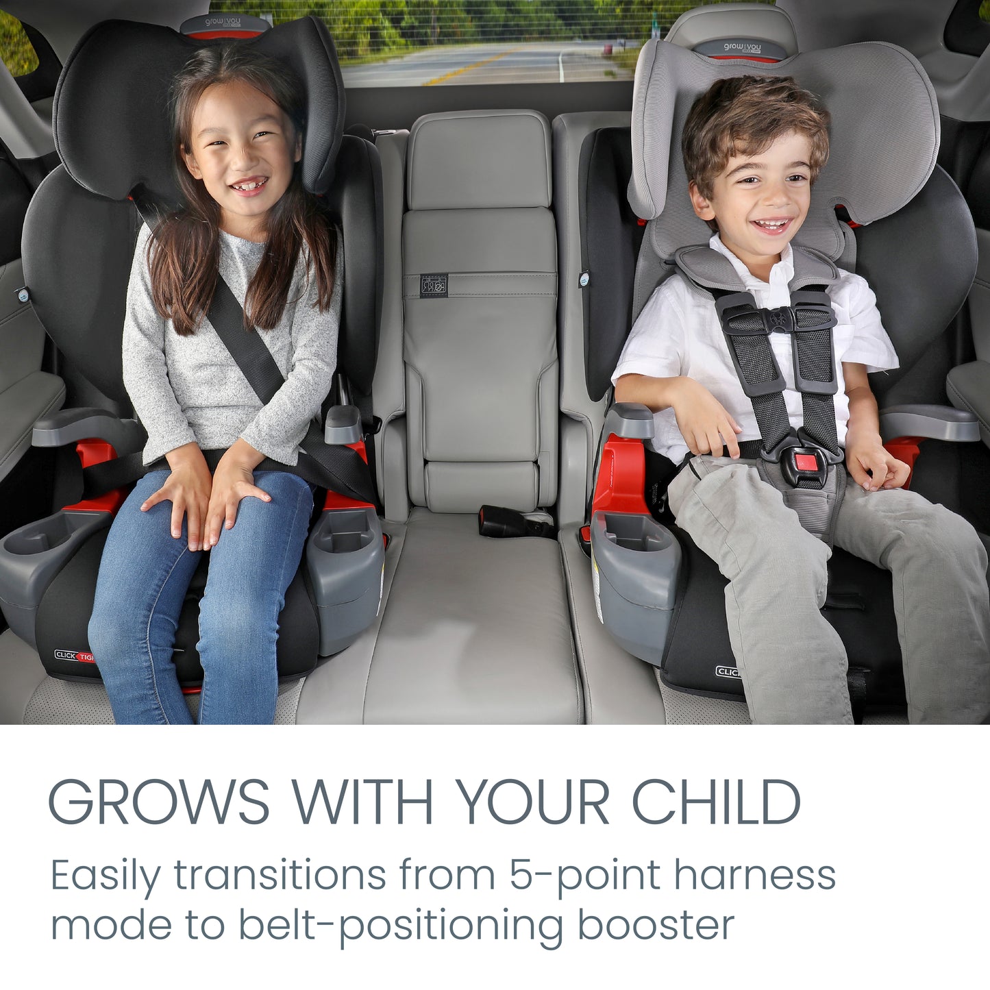britax grow with you clicktight safety rating Britax Grow With You ClickTight Harness-2-Booster Car Seat