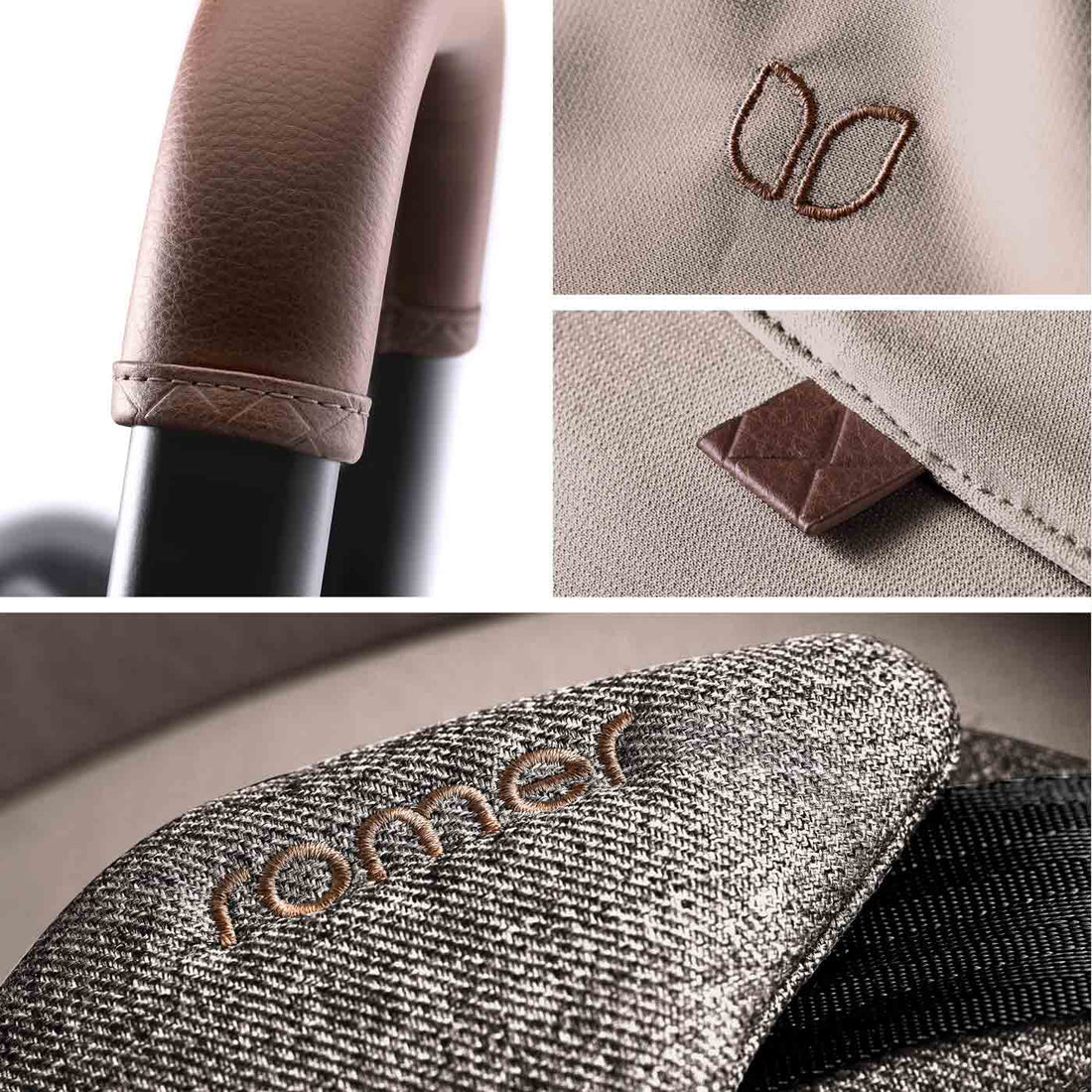 Romer Juni Infant Car Seat with Versa Base, SecureLoc Technology, Luxury Cover - Truffle