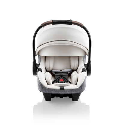 Romer Juni Infant Car Seat with Versa Base, SecureLoc Technology, Luxury Cover - Pearl