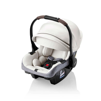 Romer Juni Infant Car Seat with Versa Base, SecureLoc Technology, Luxury Cover - Pearl