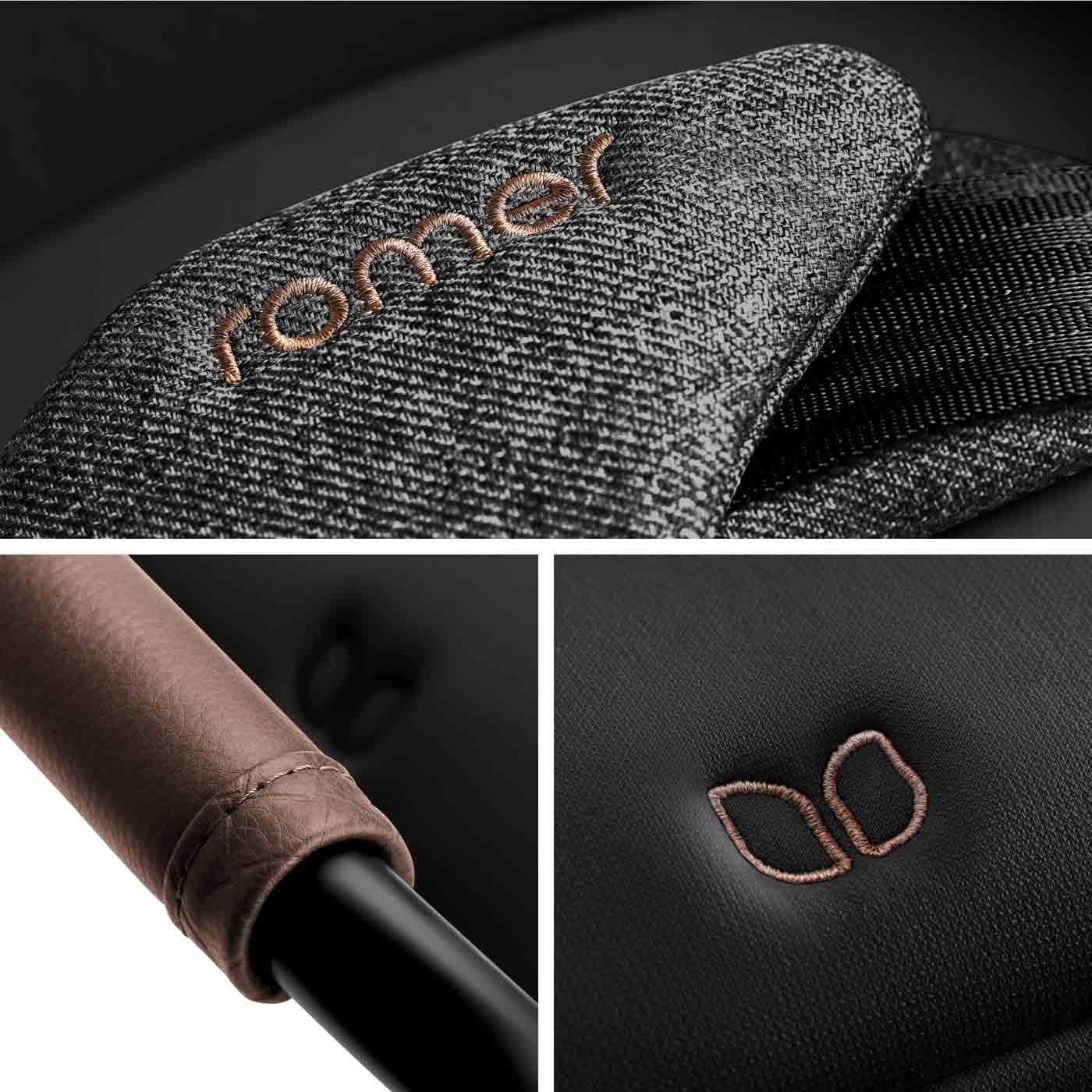 Romer Veni Convertible Car Seat, Two-Stage Car Seat with Slim 17” Design and SecureLoc -  Peppercorn