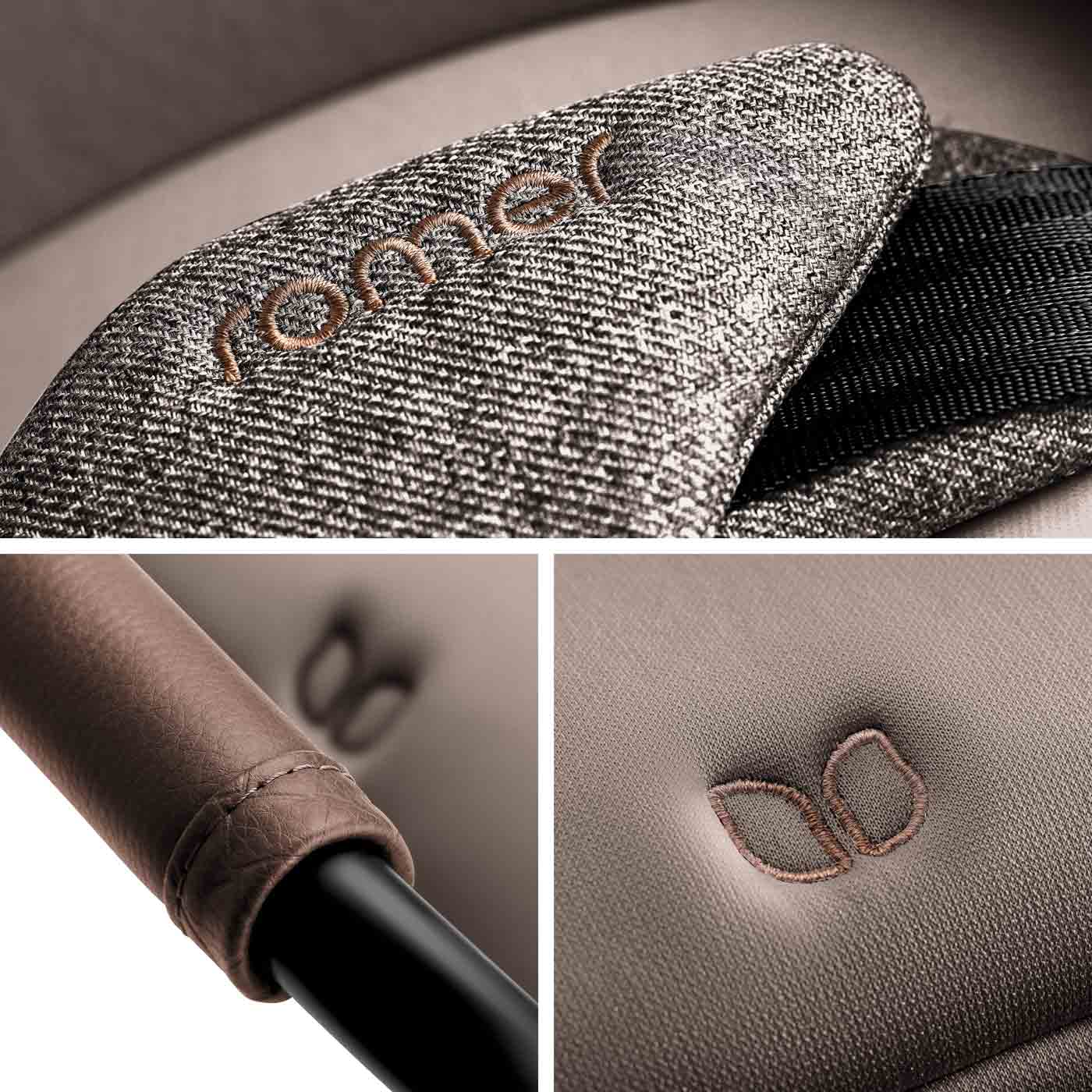 Romer Veni Convertible Car Seat, Two-Stage Car Seat with Slim 17” Design and SecureLoc - Truffle