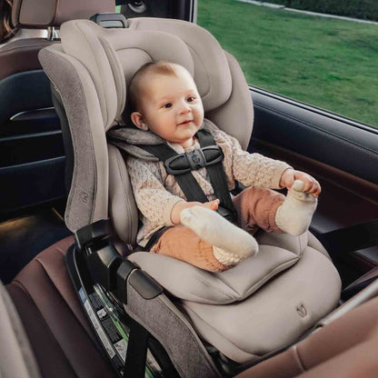 Romer Veni Convertible Car Seat, Two-Stage Car Seat with Slim 17” Design and SecureLoc - Truffle