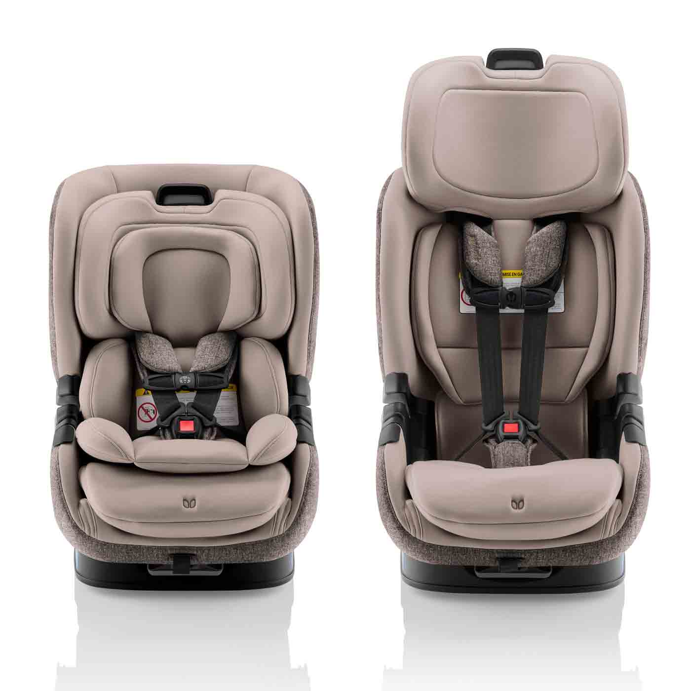 Romer Veni Convertible Car Seat, Two-Stage Car Seat with Slim 17” Design and SecureLoc - Truffle