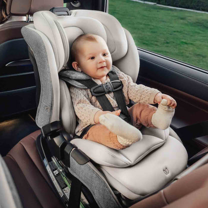 Romer Veni Convertible Car Seat, Two-Stage Car Seat with Slim 17” Design and SecureLoc - Pearl