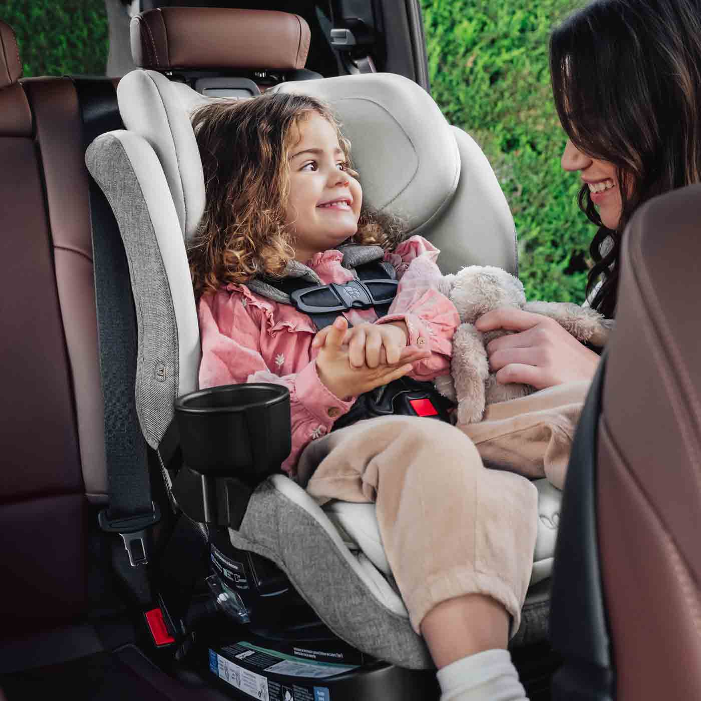 Romer Veni Convertible Car Seat, Two-Stage Car Seat with Slim 17” Design and SecureLoc - Pearl