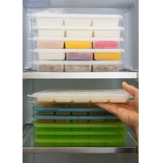 Innobaby Preppin' SMART EZ Jumbo Pop Freezer Tray - 2 Pack with Lid-6