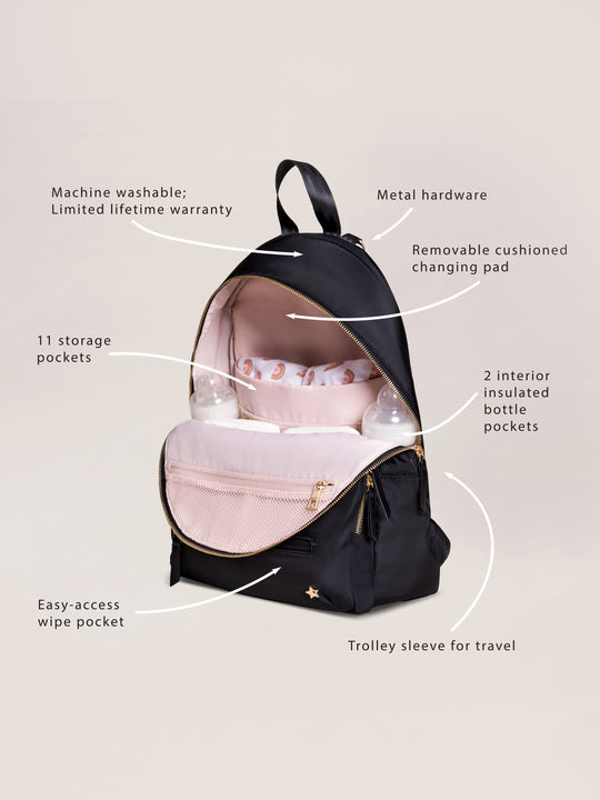 Everyday Diaper Backpack - Black