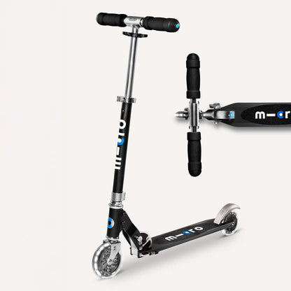 Micro Kickboard Sprite LED Scooter - Black