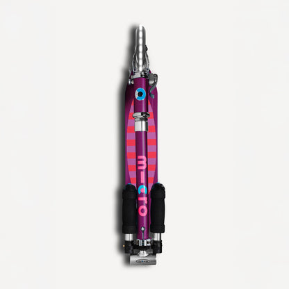 Micro Kickboard Sprite LED Scooter - Purple-Stripe