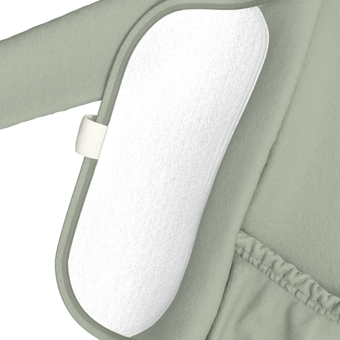 Bonsie Footie - Avocado