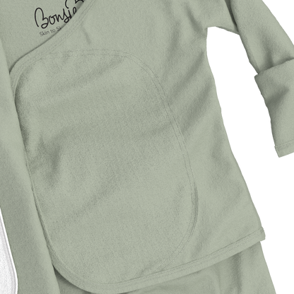 Bonsie Footie - Avocado