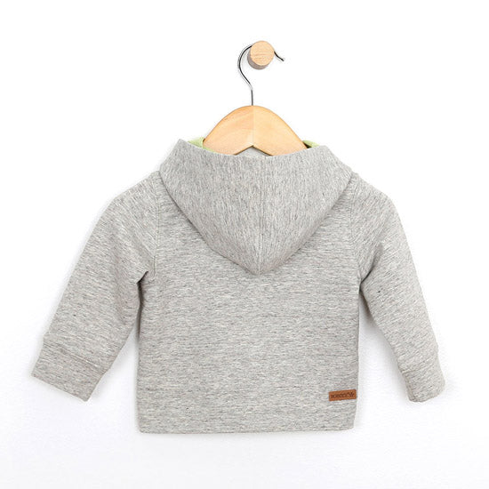 Robeez French Terry Knit Jacket + Pants - Oatmeal Brown-3